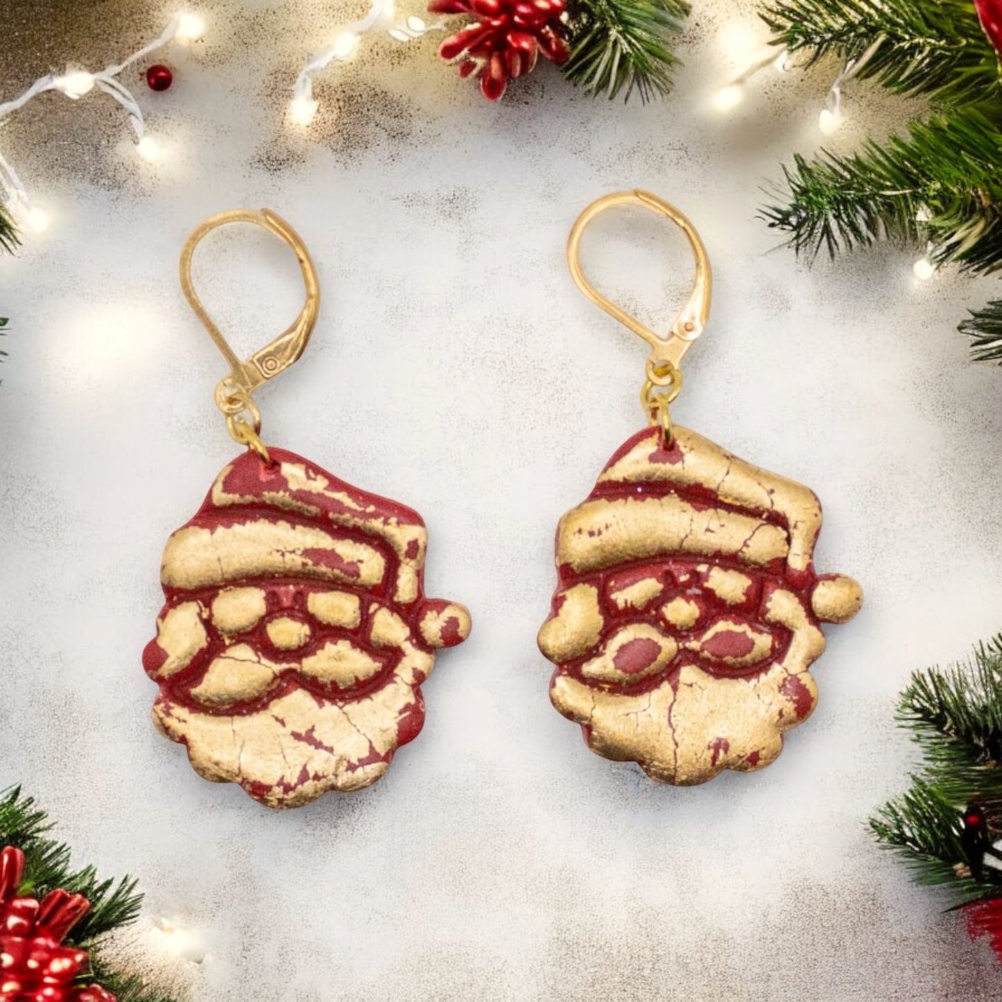 Santa Claus earrings